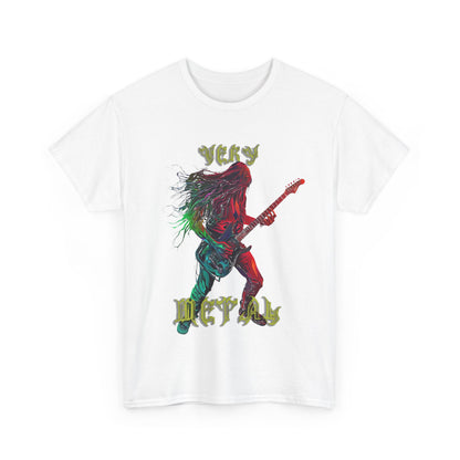 Very Metal - Unisex Heavy Cotton Tee - UK