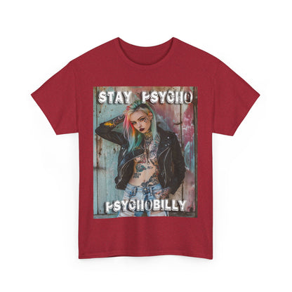 Psycho 4 - Unisex Heavy Cotton Tee - UK