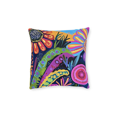 Traditional Aboriginal 2 - Square Pillow - UK