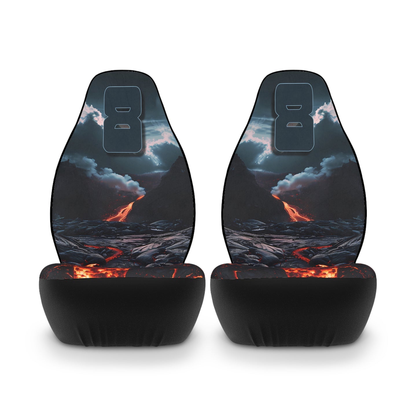Volcano Car Seat Covers
