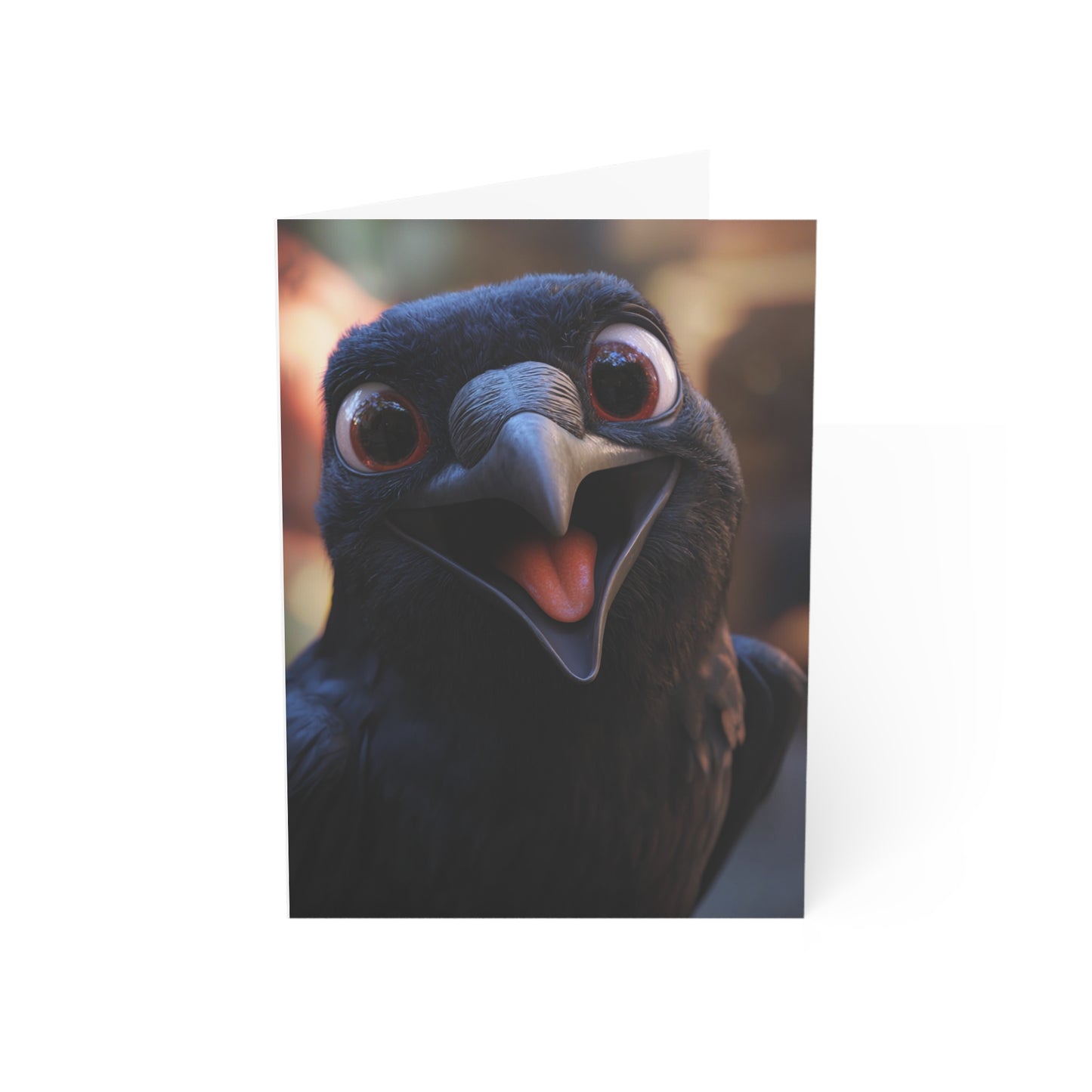 Happy Crow Greeting Cards - Set of 1, 10, 30, or 50pcs for All Occasions - USA