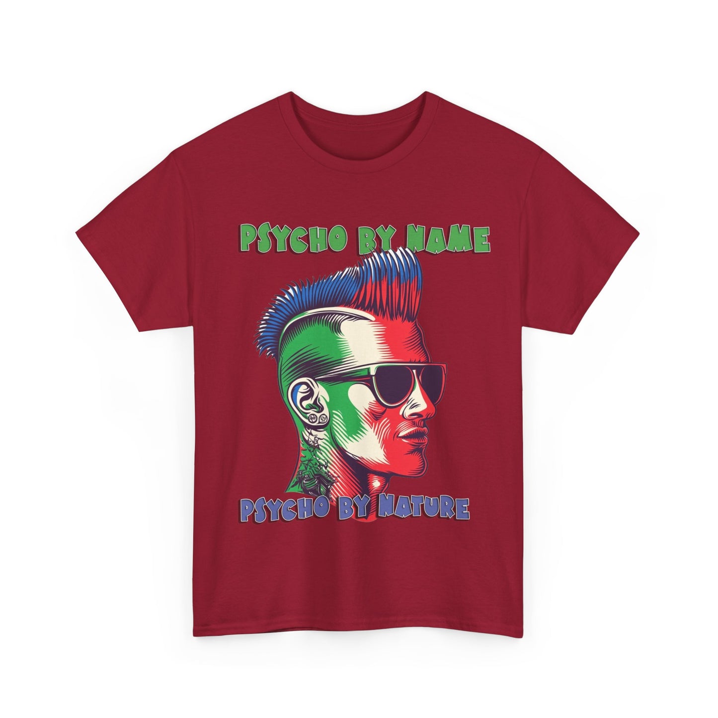 Psycho 7 - Unisex Heavy Cotton Tee - UK