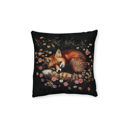 Sleeping Fox - Square Pillow - UK