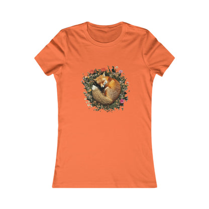 Sleeping Fox Women's Favourite Tee - UK