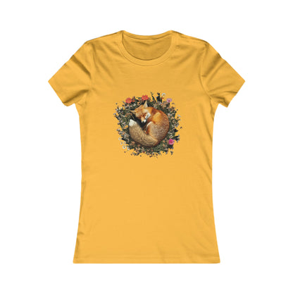 Sleeping Fox Women's Favourite Tee - UK