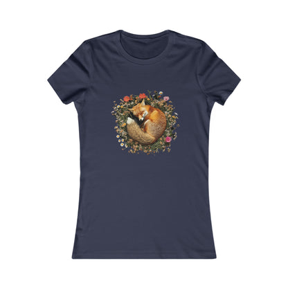 Sleeping Fox Women's Favourite Tee - UK