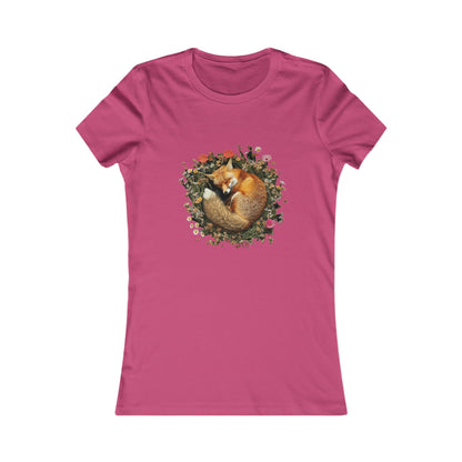 Sleeping Fox Women's Favourite Tee - UK