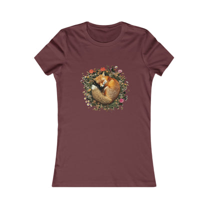 Sleeping Fox Women's Favourite Tee - UK