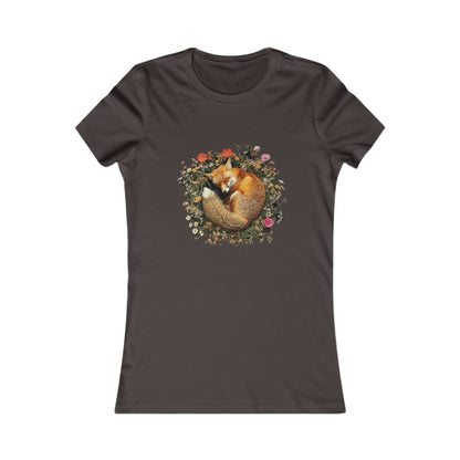 Sleeping Fox Women's Favourite Tee - UK