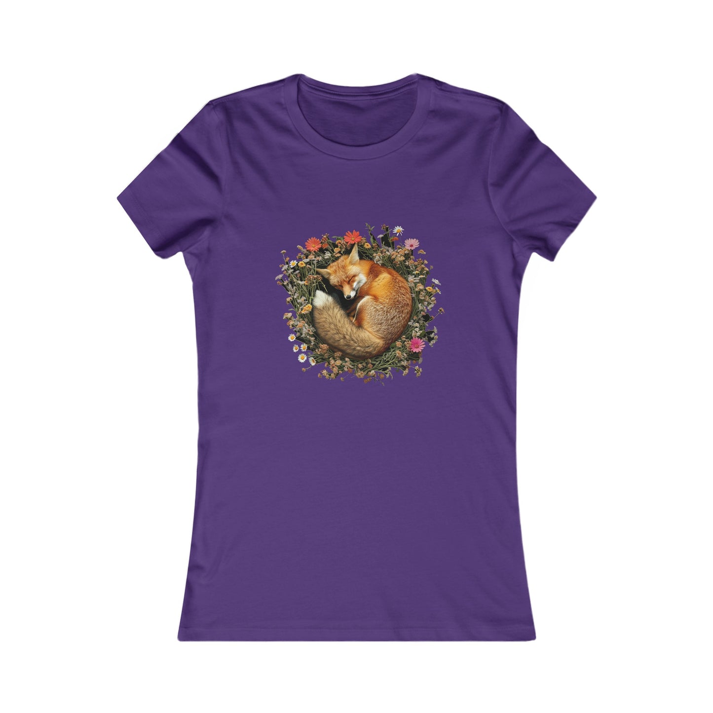Sleeping Fox Women's Favourite Tee - UK