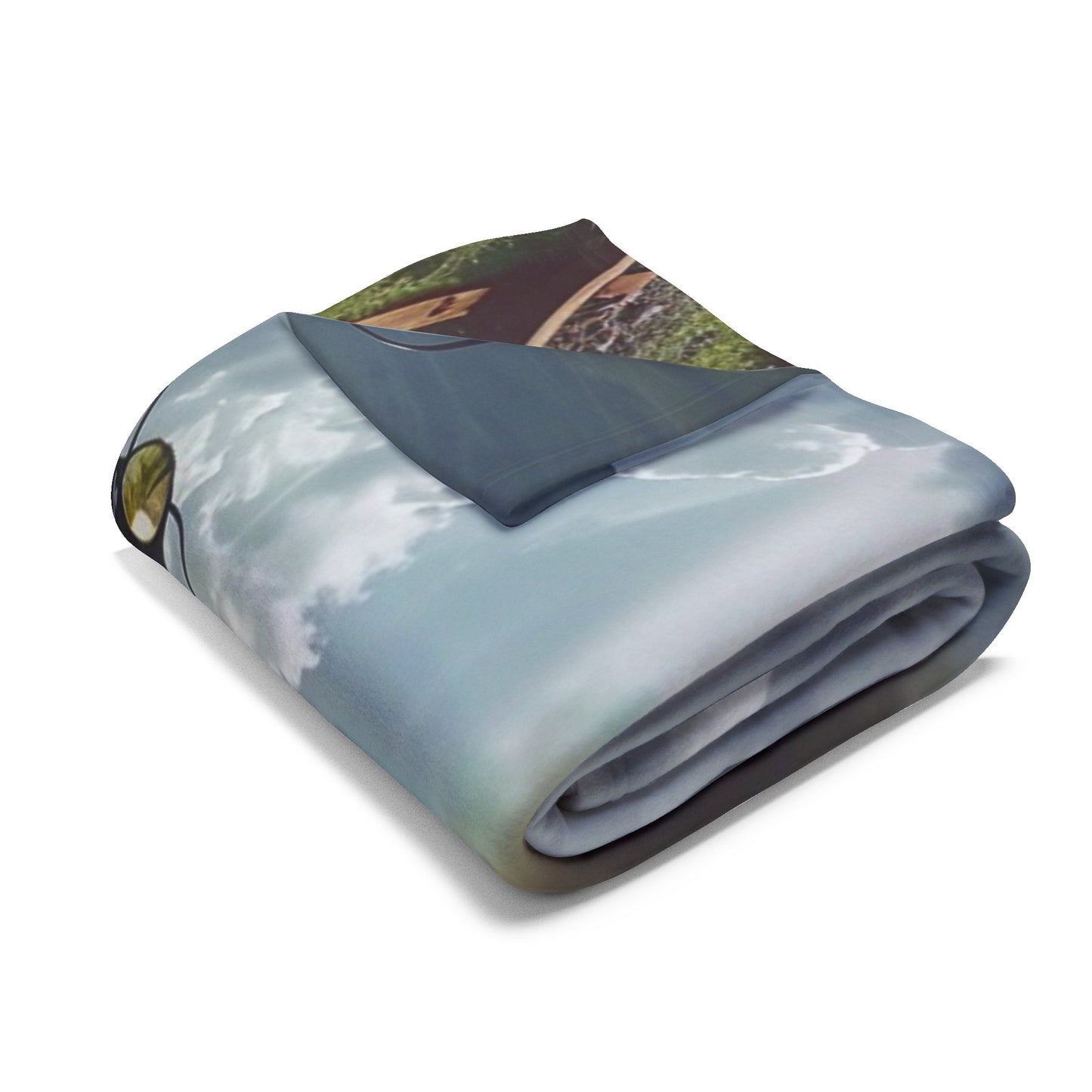 Steam Train #3 - Arctic Fleece Blanket - UK, USA