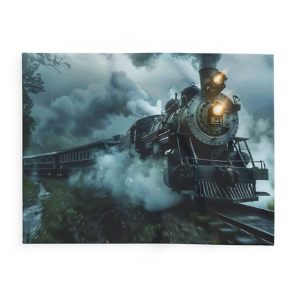 Steam Train #4 - Arctic Fleece Blanket - UK, USA