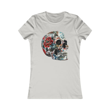 Chinoiserie Skull Women's Favourite Tee - UK