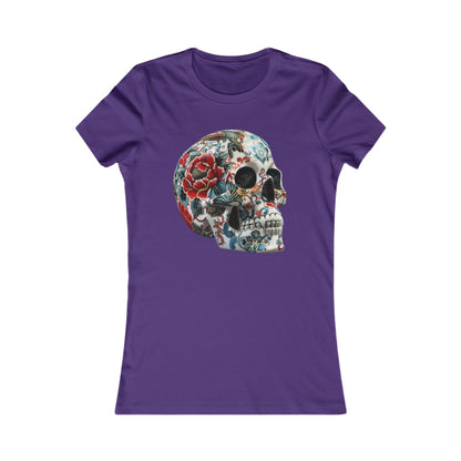 Chinoiserie Skull Women's Favourite Tee - UK