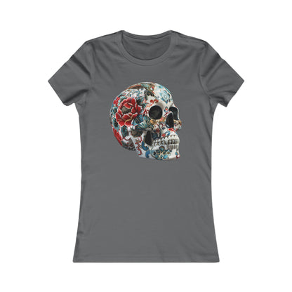 Chinoiserie Skull Women's Favourite Tee - UK