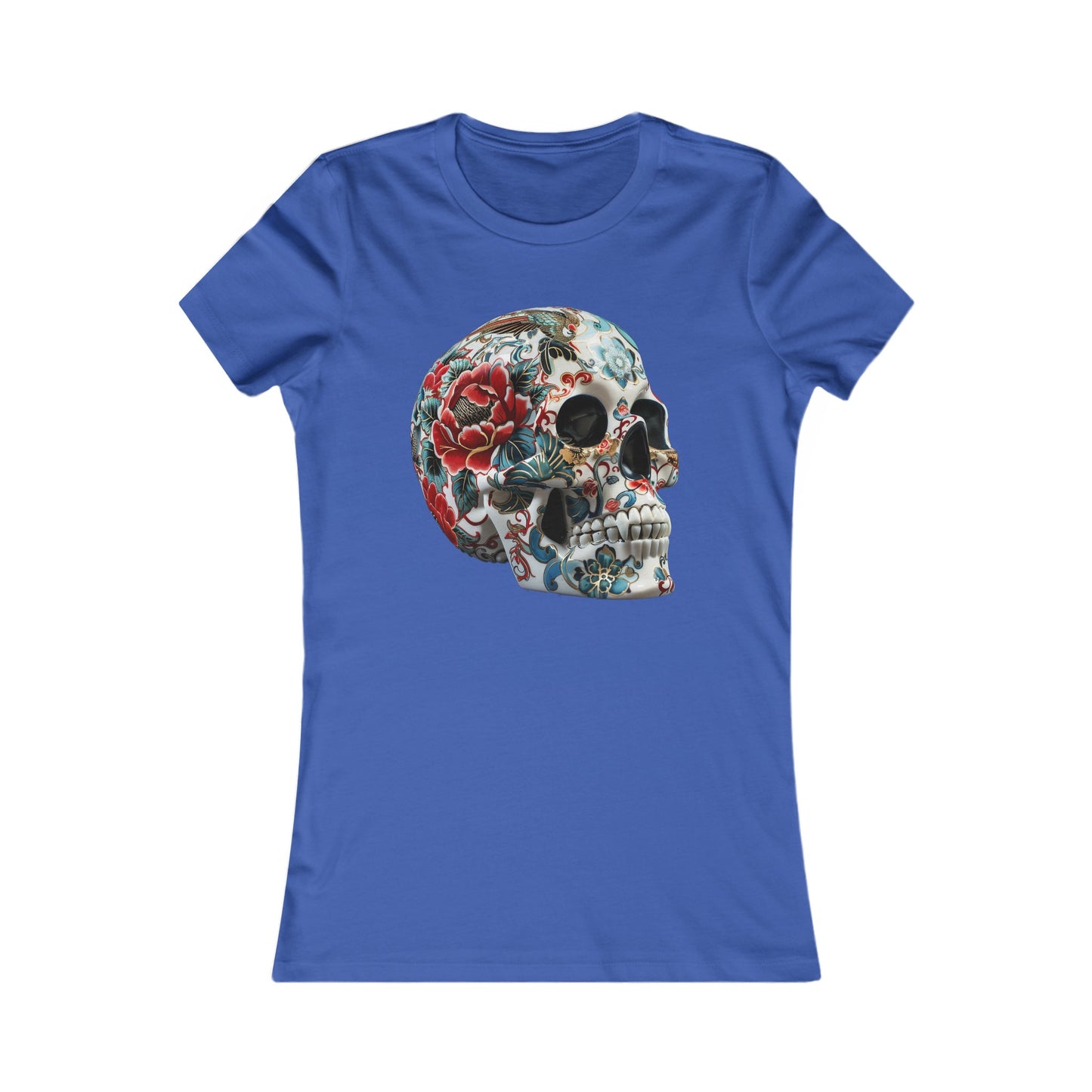 Chinoiserie Skull Women's Favourite Tee - UK