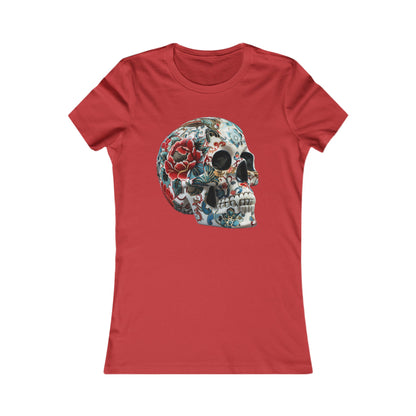 Chinoiserie Skull Women's Favourite Tee - UK