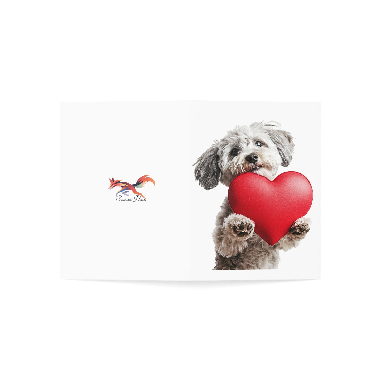 Cute Little Dog Greeting Cards (1, 10, 30, 50pcs) - USA