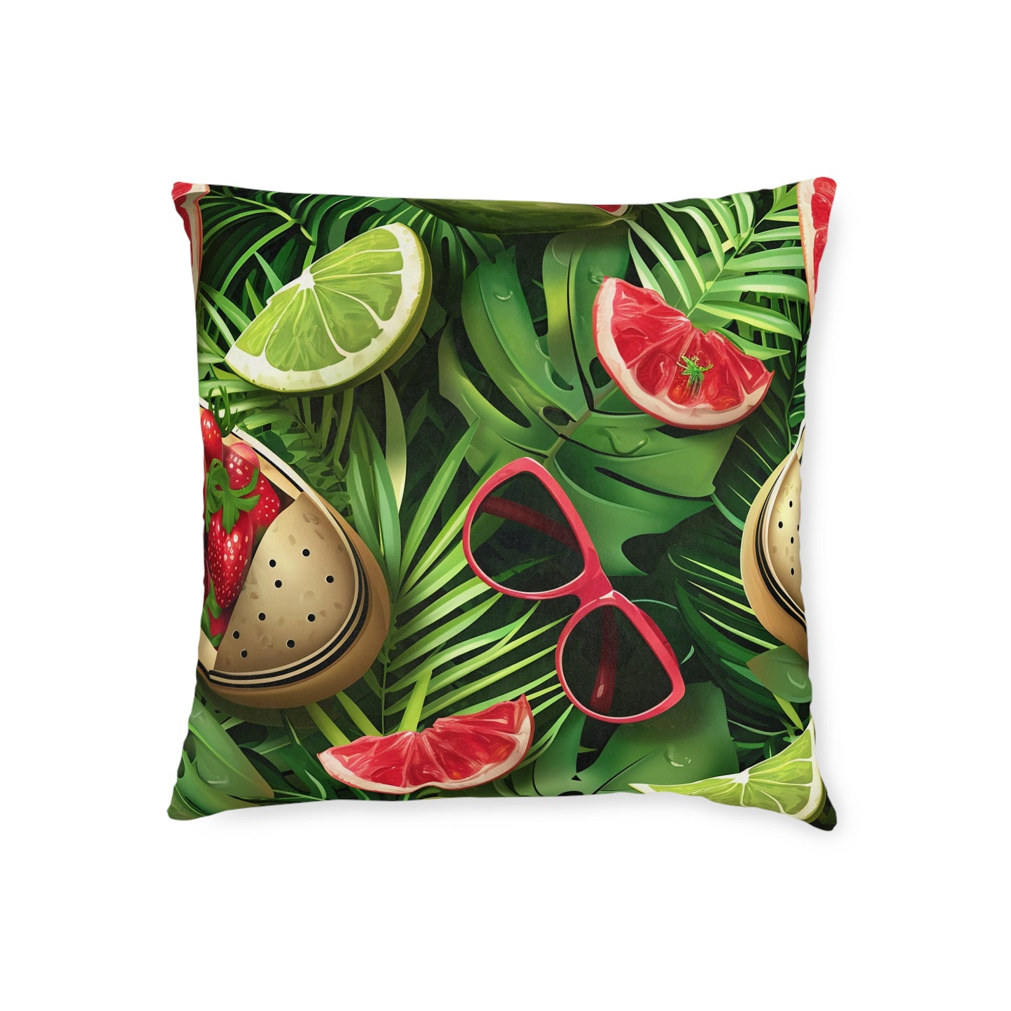 Summer Time - Square Pillow - UK