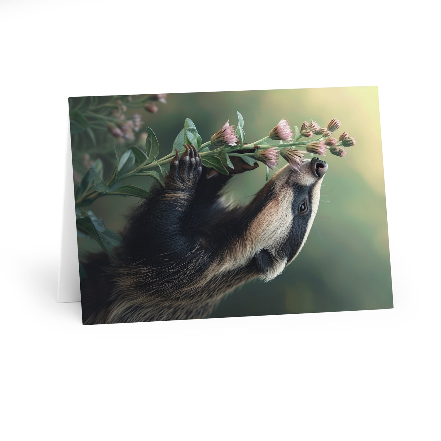 Badger Greeting Cards (5 Pack) - UK