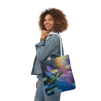 Dragonfly - Polyester Canvas Tote Bag (AOP)