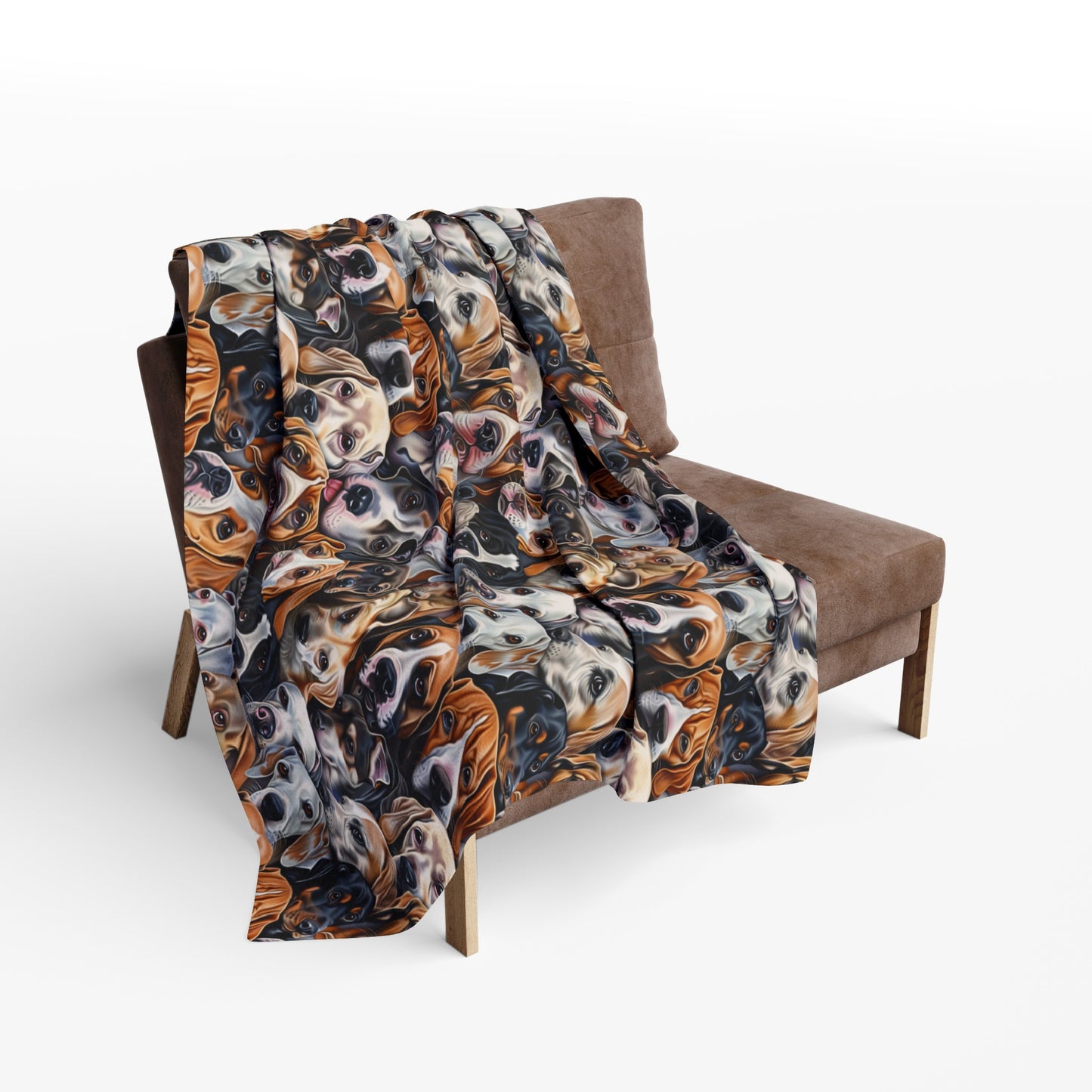 Dog Collage #1 Arctic Fleece Blanket - USA