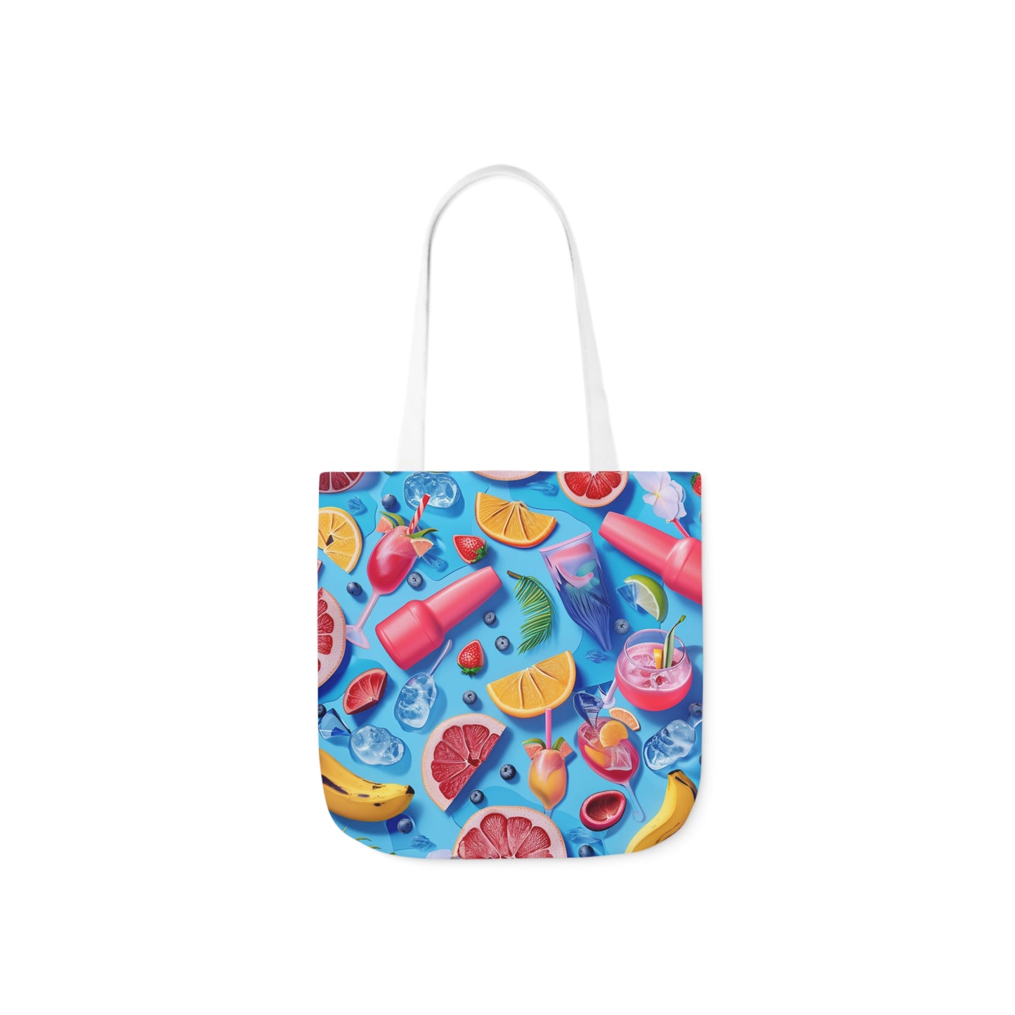 Summertime #7 - Polyester Canvas Tote Bag (AOP)