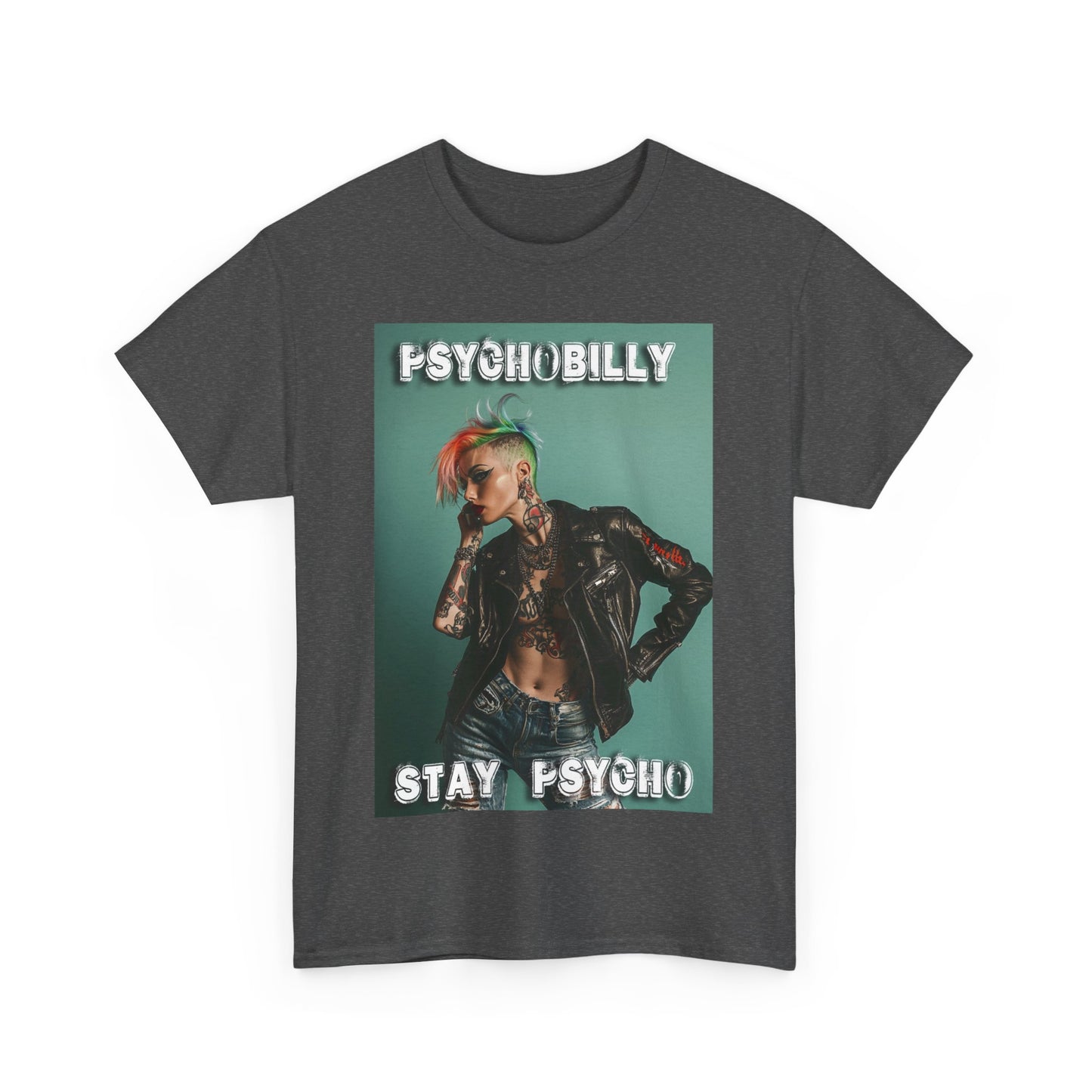 Psycho 5 - Unisex Heavy Cotton Tee - UK