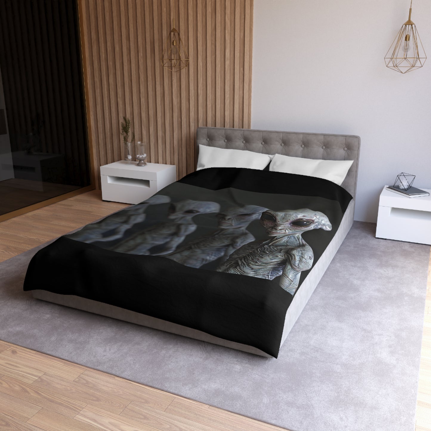 The Greys - Microfiber Duvet Cover  USA