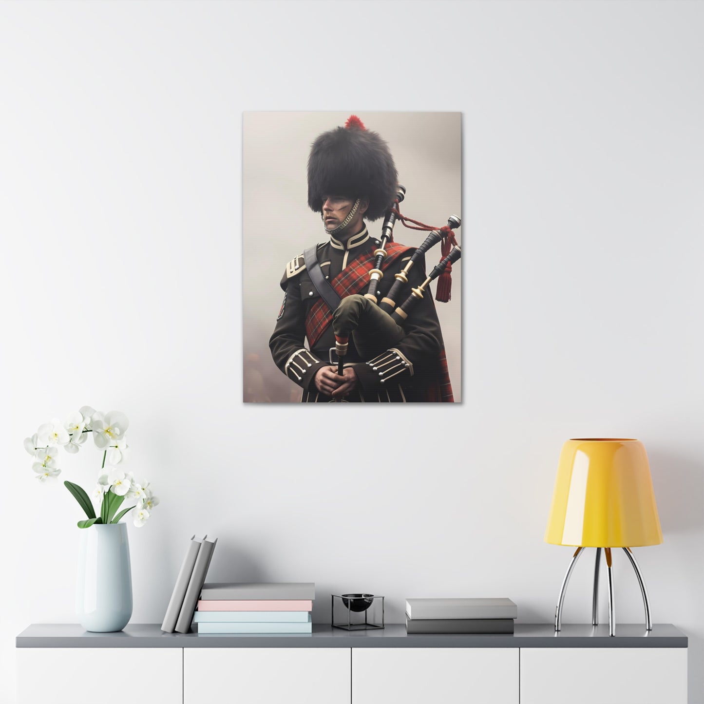 Piper #5 - Polyester Canvas