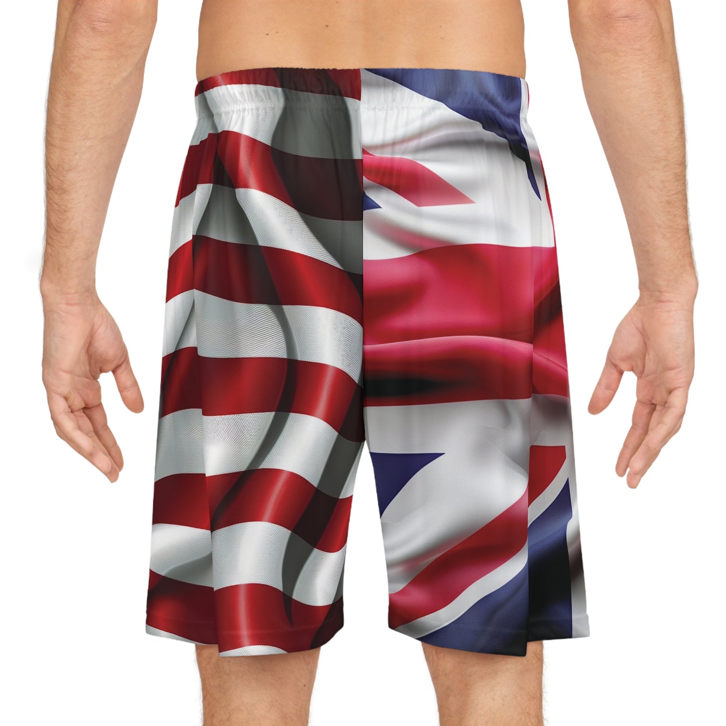 UK and USA United - Basketball Shorts - USA