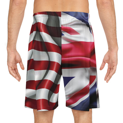 UK and USA United - Basketball Shorts - USA