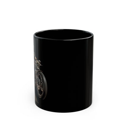 Biker #2 - Black Mug (11oz)  UK