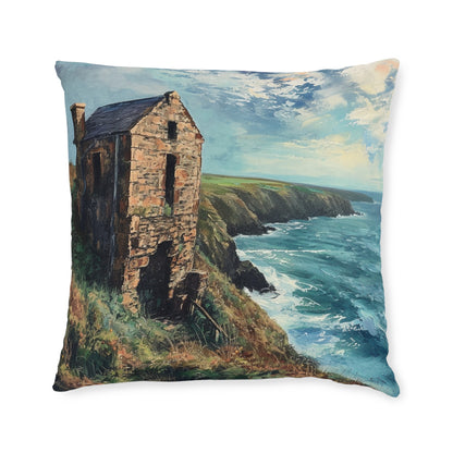 Cornwall - Engine House Cushion - UK