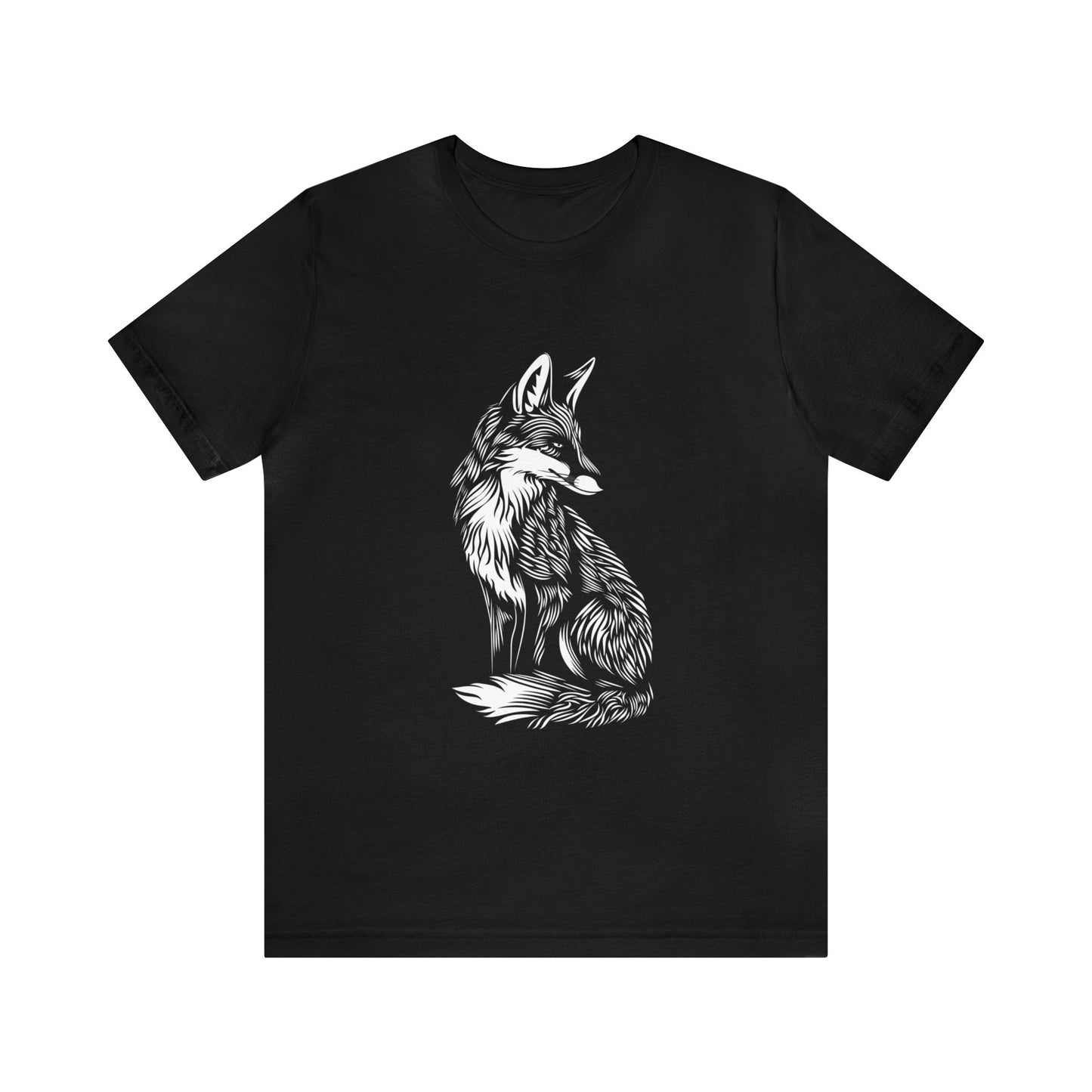 Fox Silhouette Unisex Jersey Short Sleeve Tee