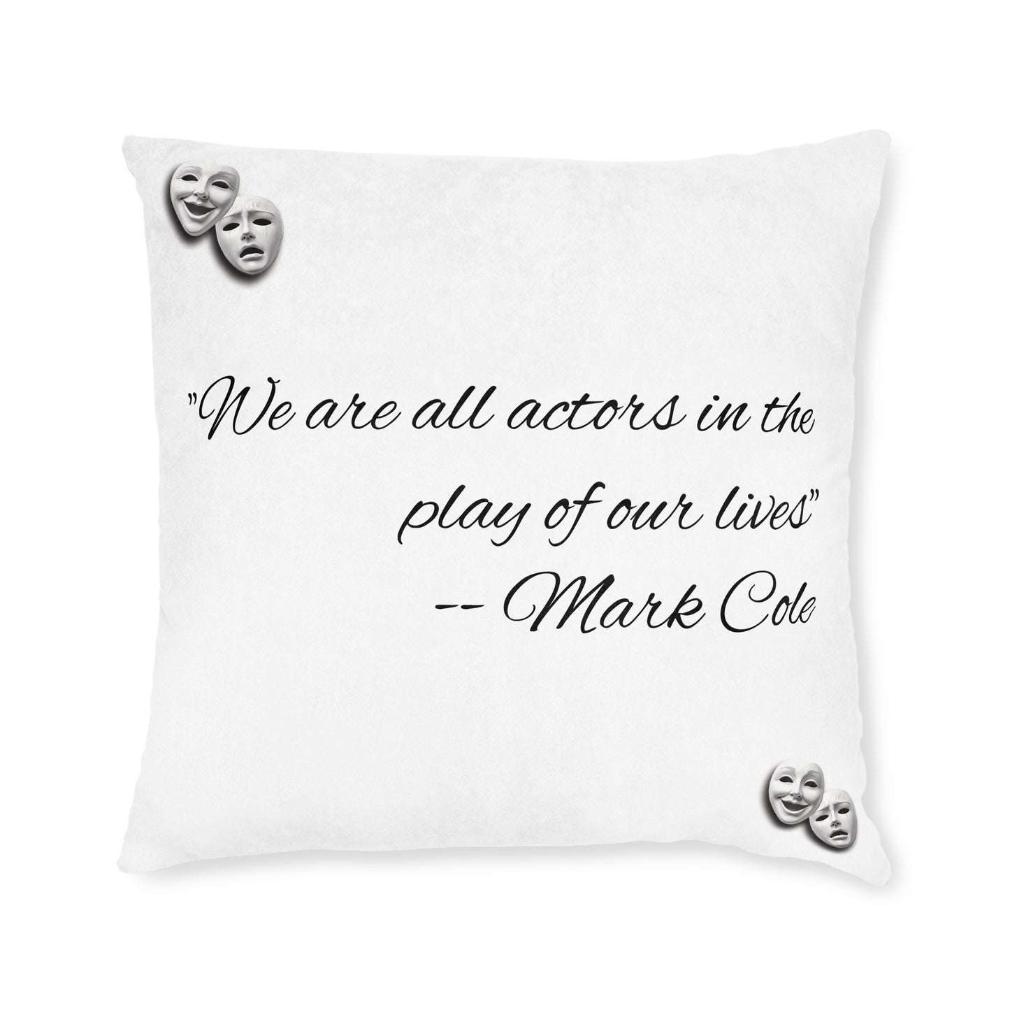 Famous Quotes 4 - Square Pillow UK