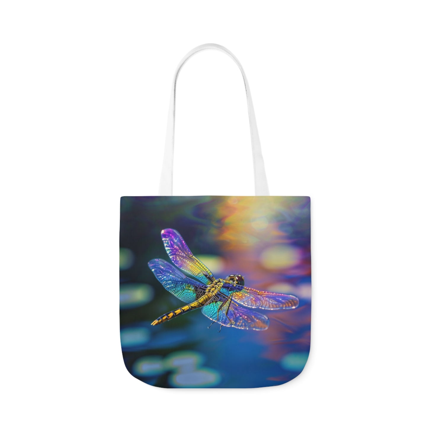 Dragonfly - Polyester Canvas Tote Bag (AOP)
