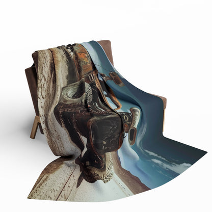 Car 3 Arctic Fleece Blanket - USA