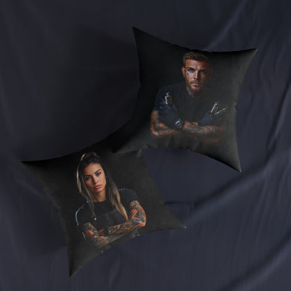 Tattoo Artist - Square Pillow - UK