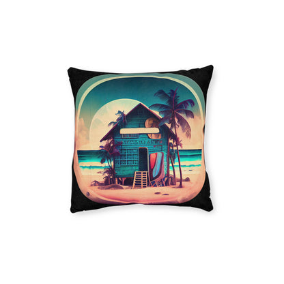 Surf Shack - Square Pillow - UK