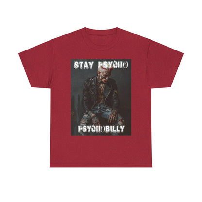Psycho 1 - Unisex Heavy Cotton Tee - UK