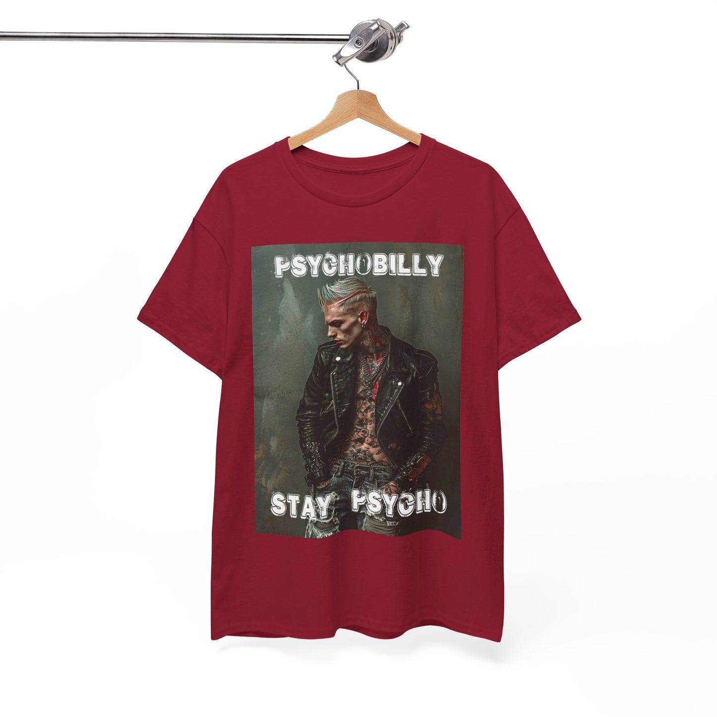 Psycho 2 - Unisex Heavy Cotton Tee - UK