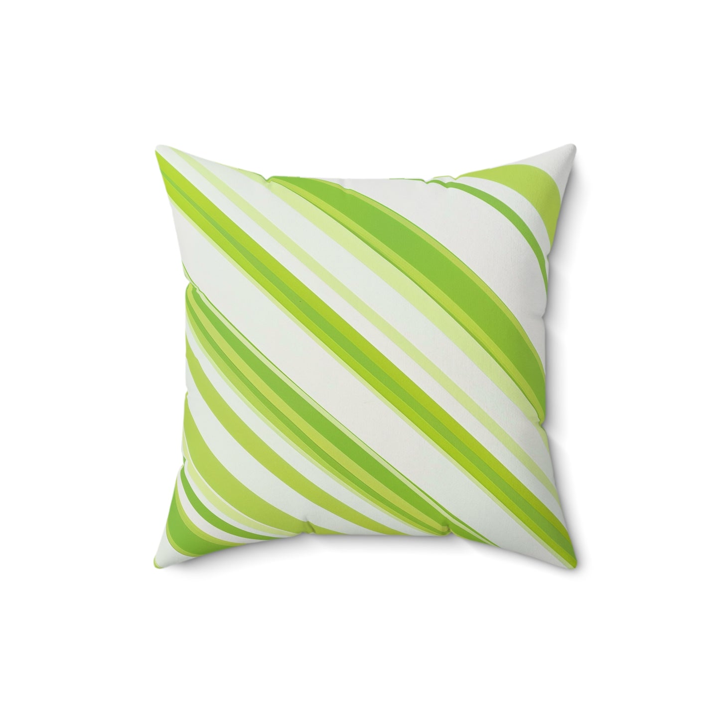Fresh Mint - Spun Polyester Square Pillow - USA