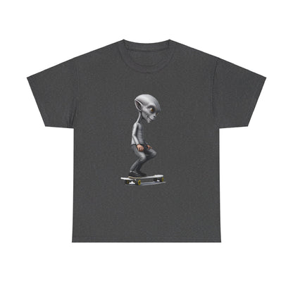 Alien Skater - Unisex Heavy Cotton Tee - USA
