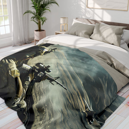 Black Hawk 1 Arctic Fleece Blanket - UK