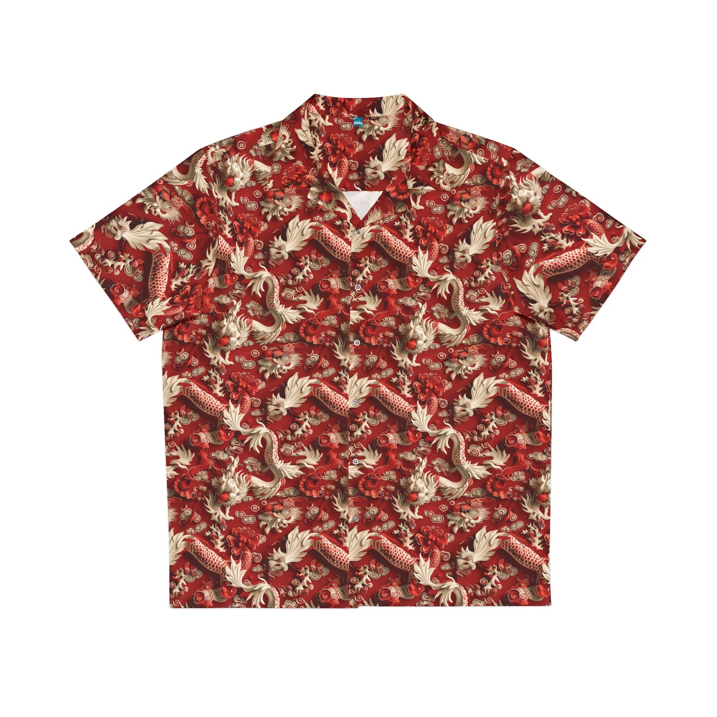 Men's Red Hawaiian Shirt - China Only