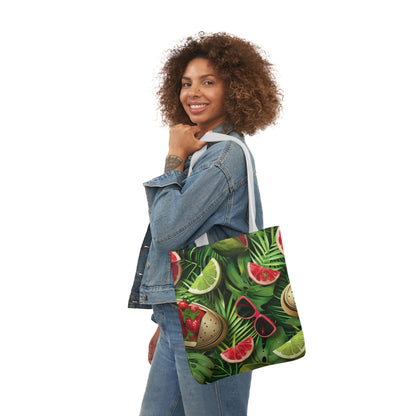 Summertime #8 - Polyester Canvas Tote Bag (AOP)