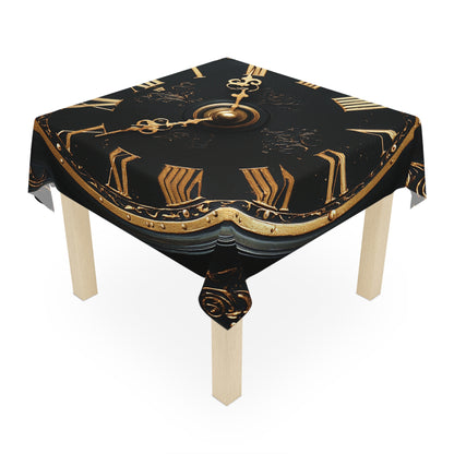 Clock face Tablecloth - Decorative Mechanical Cover for Dining & Events UK