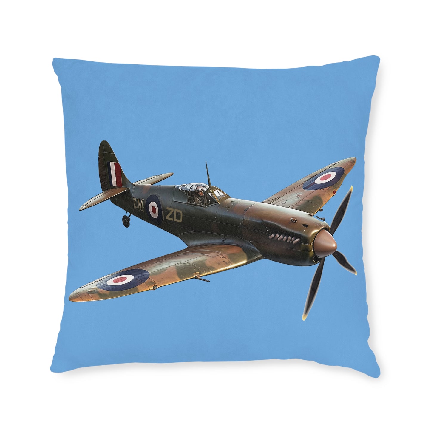 Spitfire - Square Pillow - UK