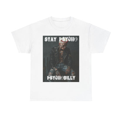 Psycho 1 - Unisex Heavy Cotton Tee - UK